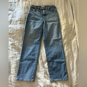 perfect vintage straight jean from madewell